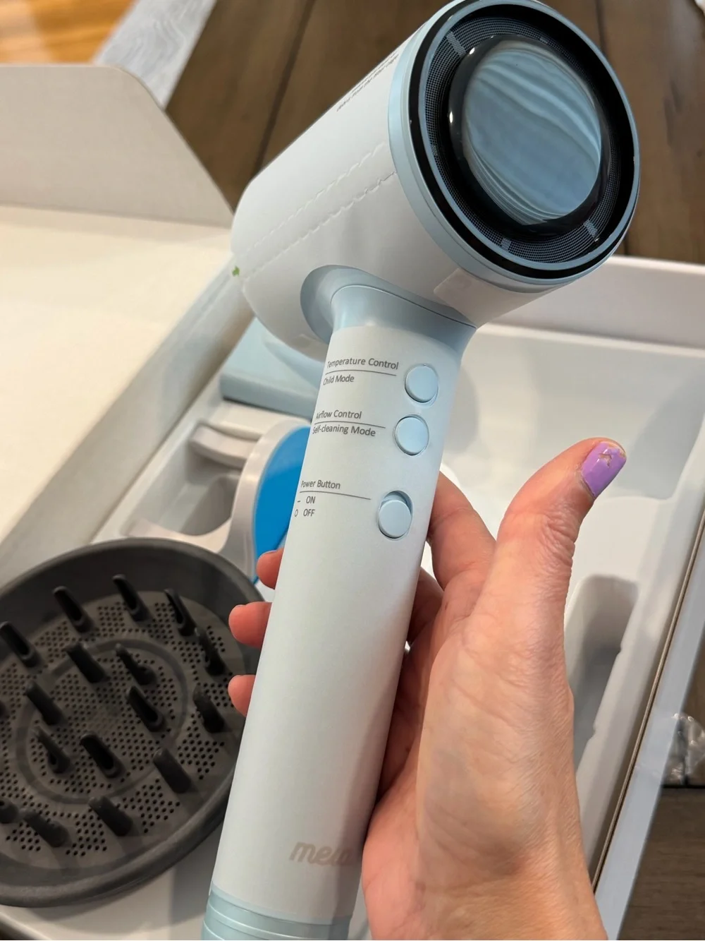 Blue Mera ProMax lonic-X- Fast Drying Hair Dryer with Diffuser, #103